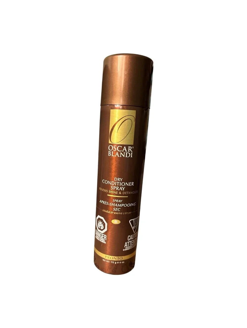 Oscar Blandi Pronto Dry Conditioner Spray 4 oz Renews Shine & Detangles